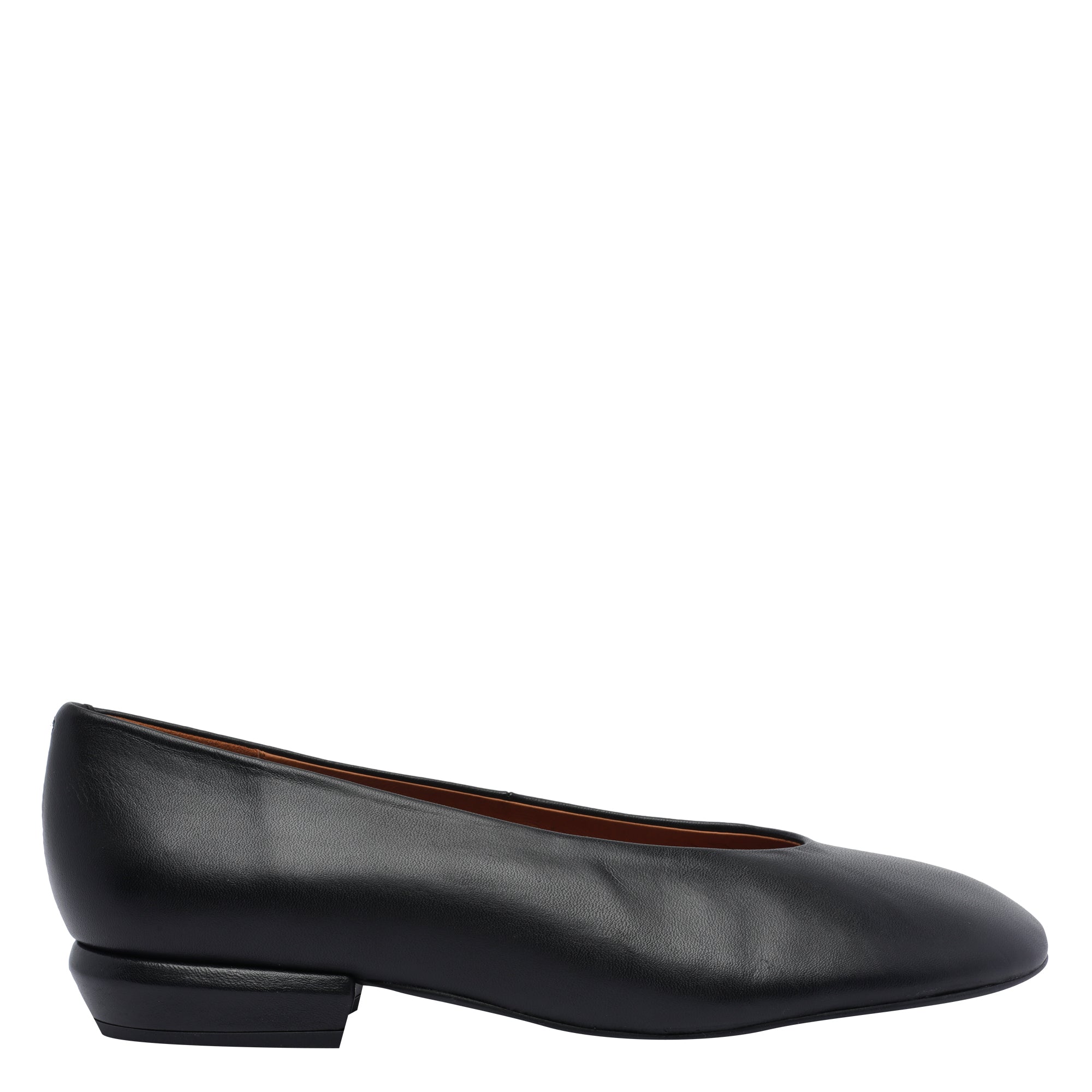 ANGEL ALARCON Flat shoes Black Calf Leather/rubber Sole