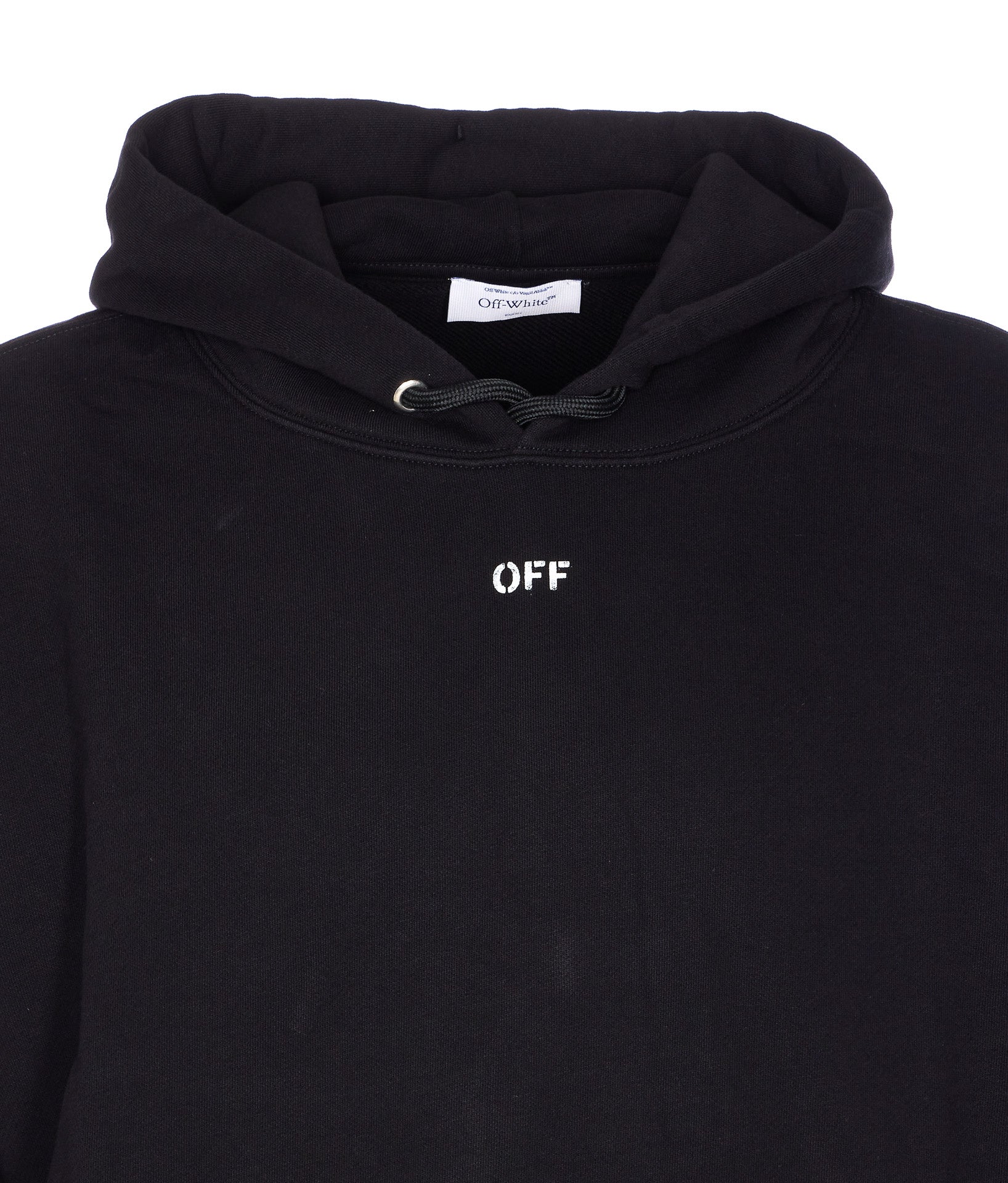 Off White Sweaters Black Cotton