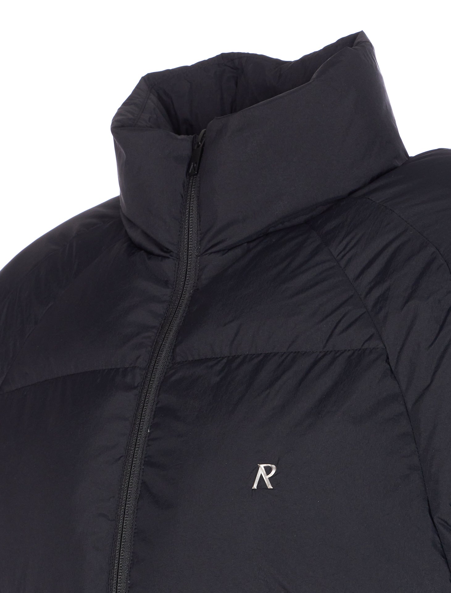 Represent Coats Black Nylon