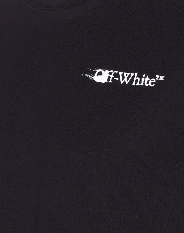 Off White T-Shirts And Polos Black Cotton
