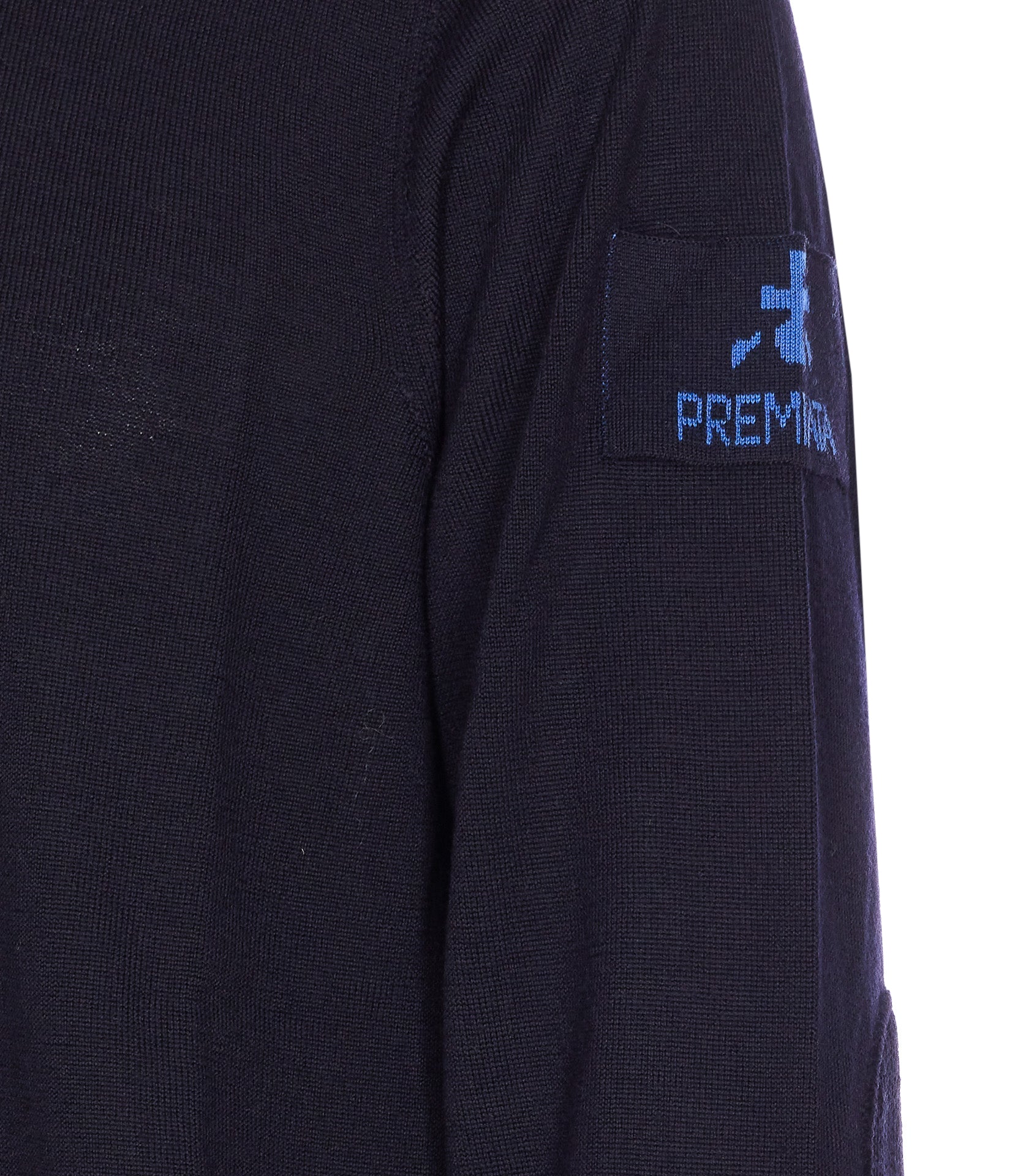 Premiata Sweaters Blue Merino Wool
