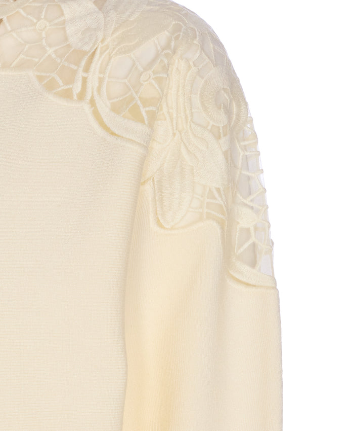 Twin-Set Sweaters White Viscose