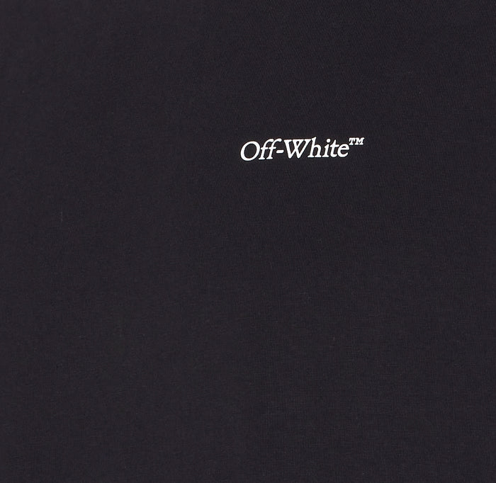 Off White T-Shirts And Polos Black Cotton