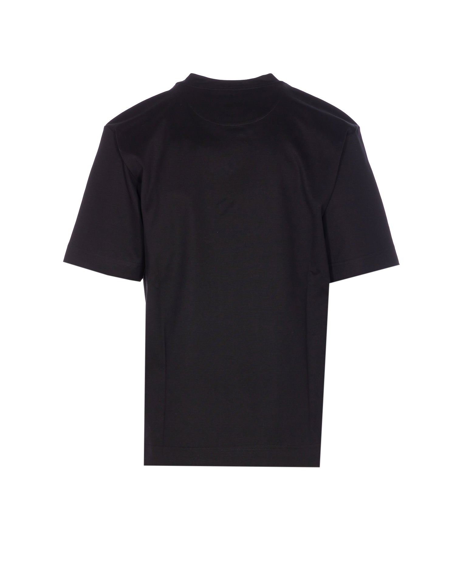 Fendi T-Shirts And Polos Black Cotton