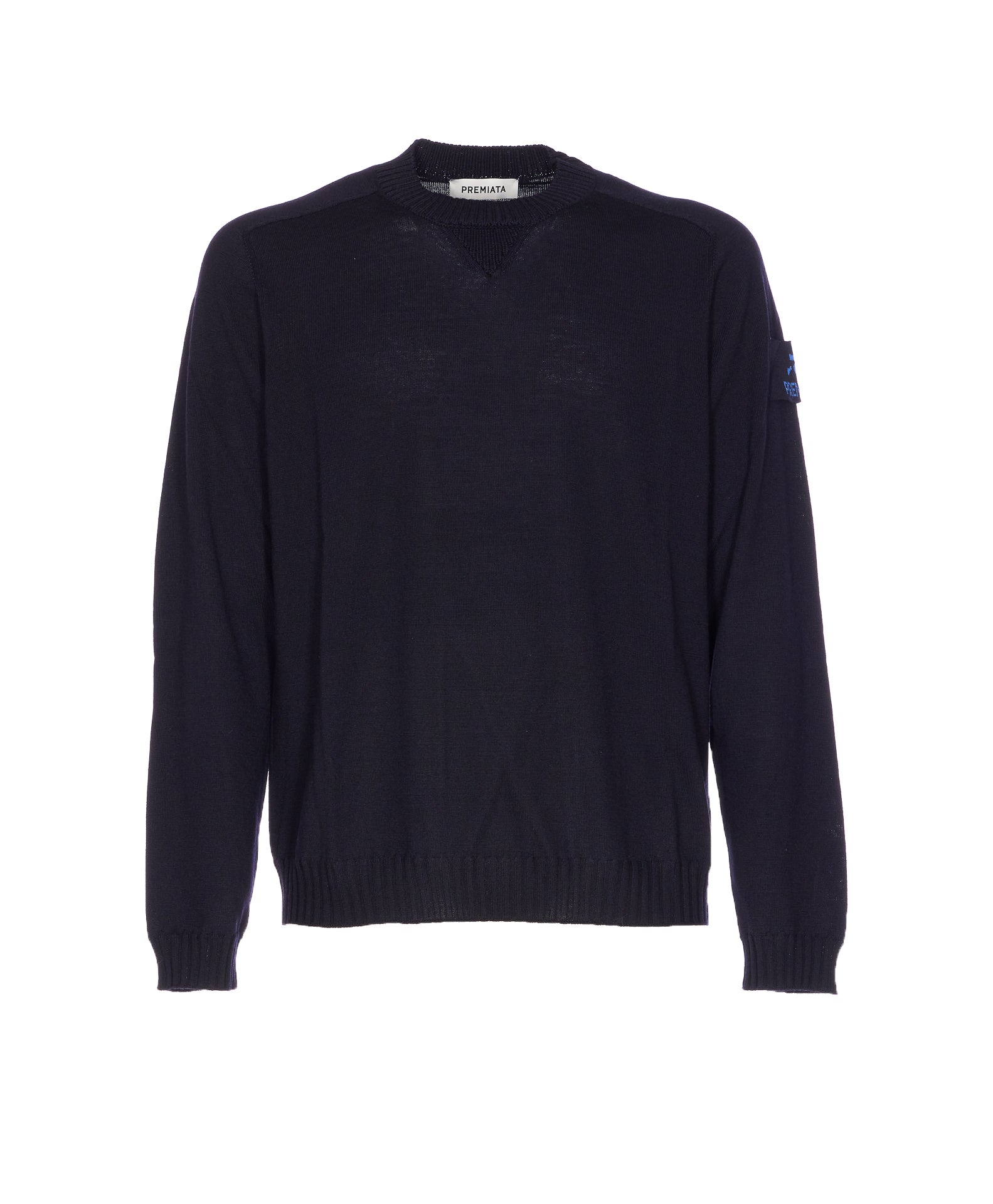 Premiata Sweaters Blue Merino Wool