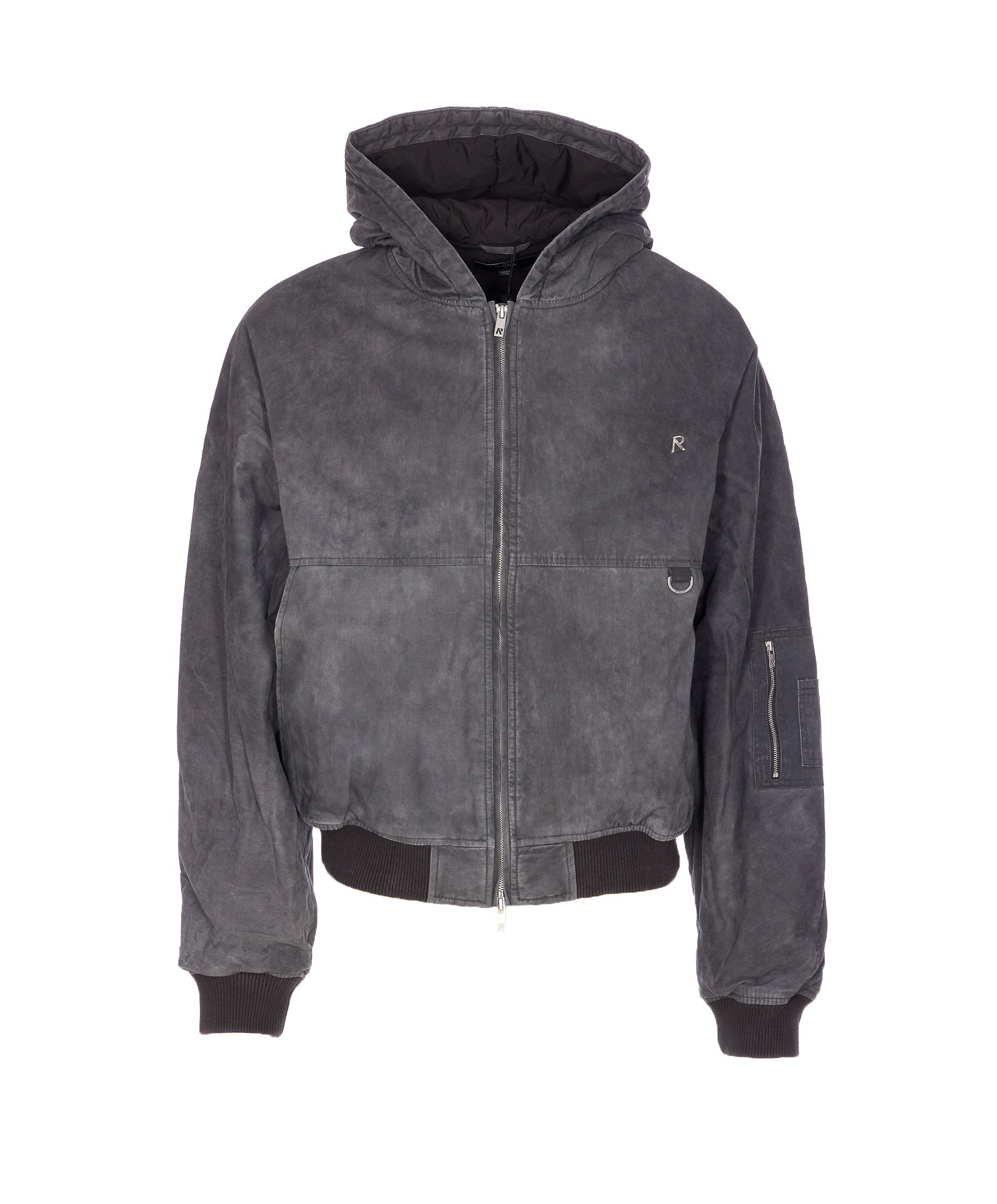 Represent Coats Grey Cotton