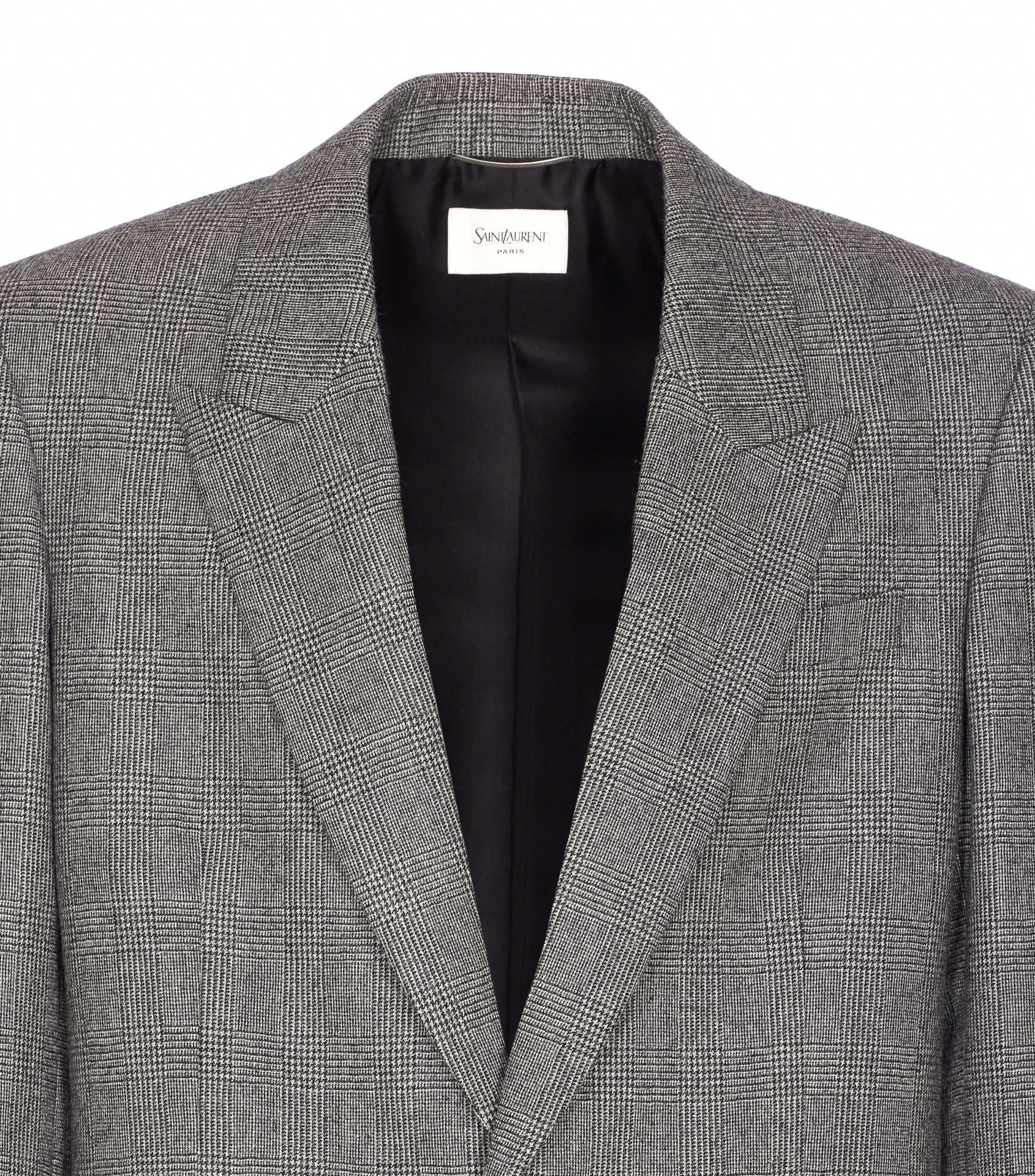 Saint Laurent Jackets Grey Wool