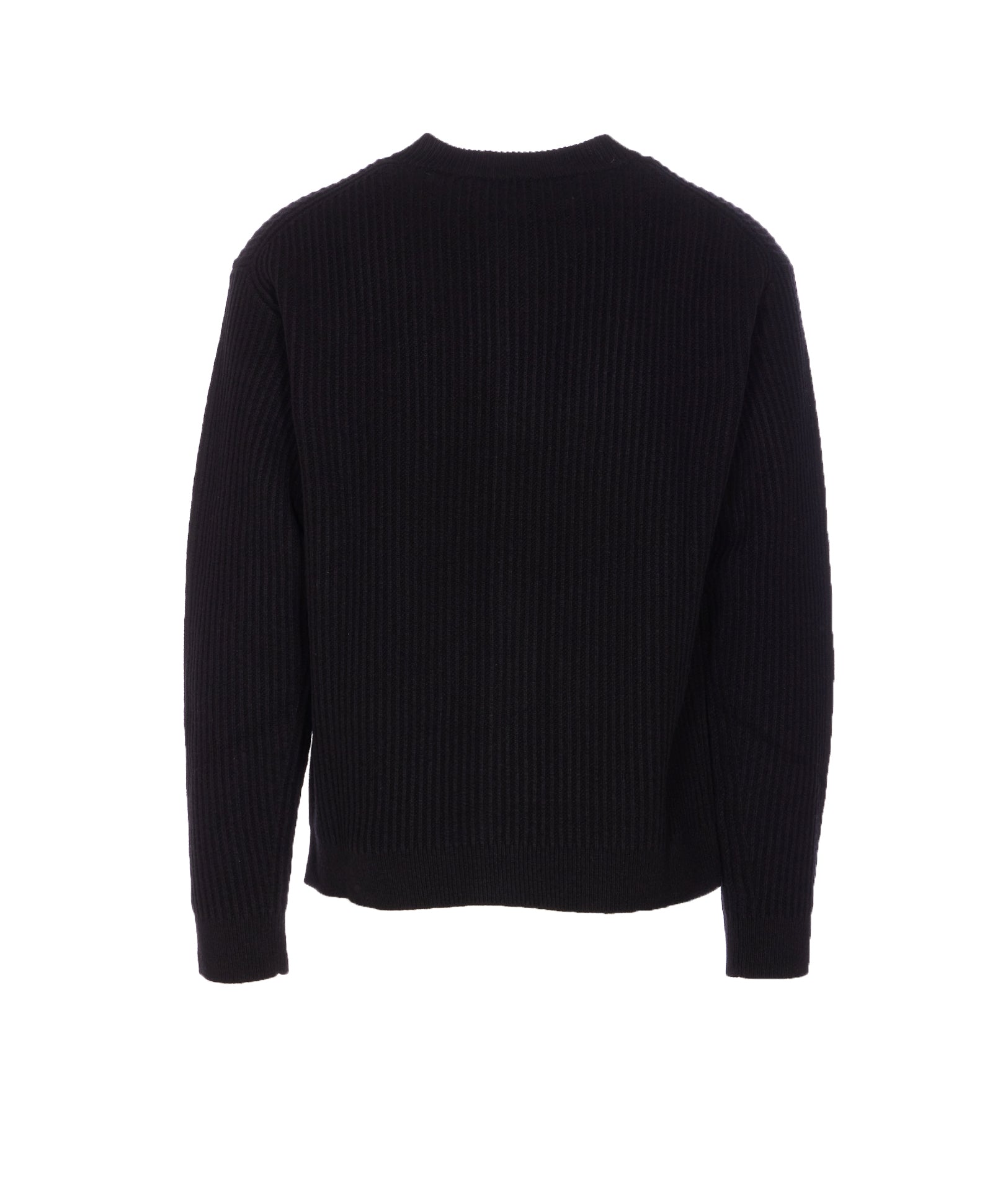 Maison Kitsune Sweaters Black Wool