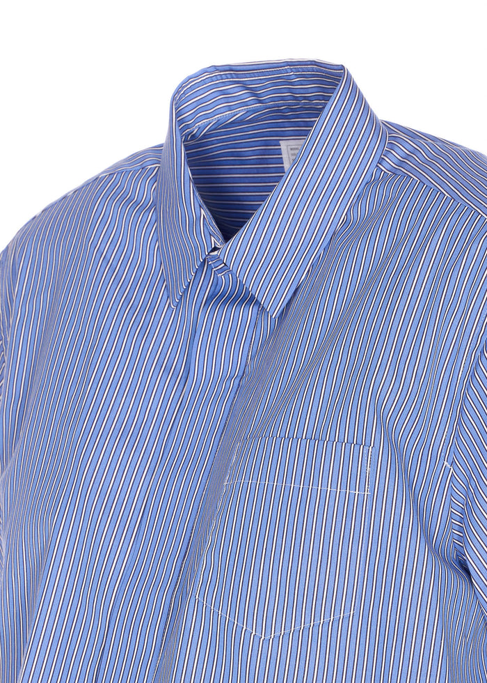 Sacai Shirts Blue Cotton