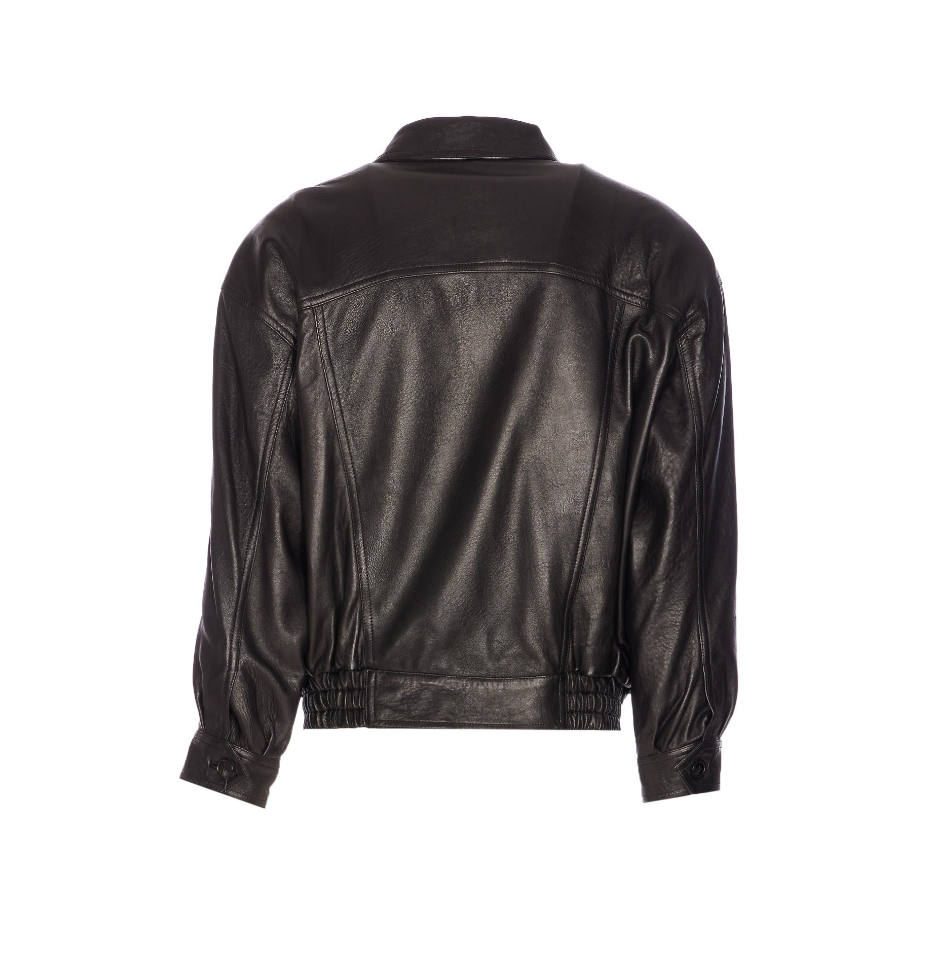 Saint Laurent Jackets Black Lambskin