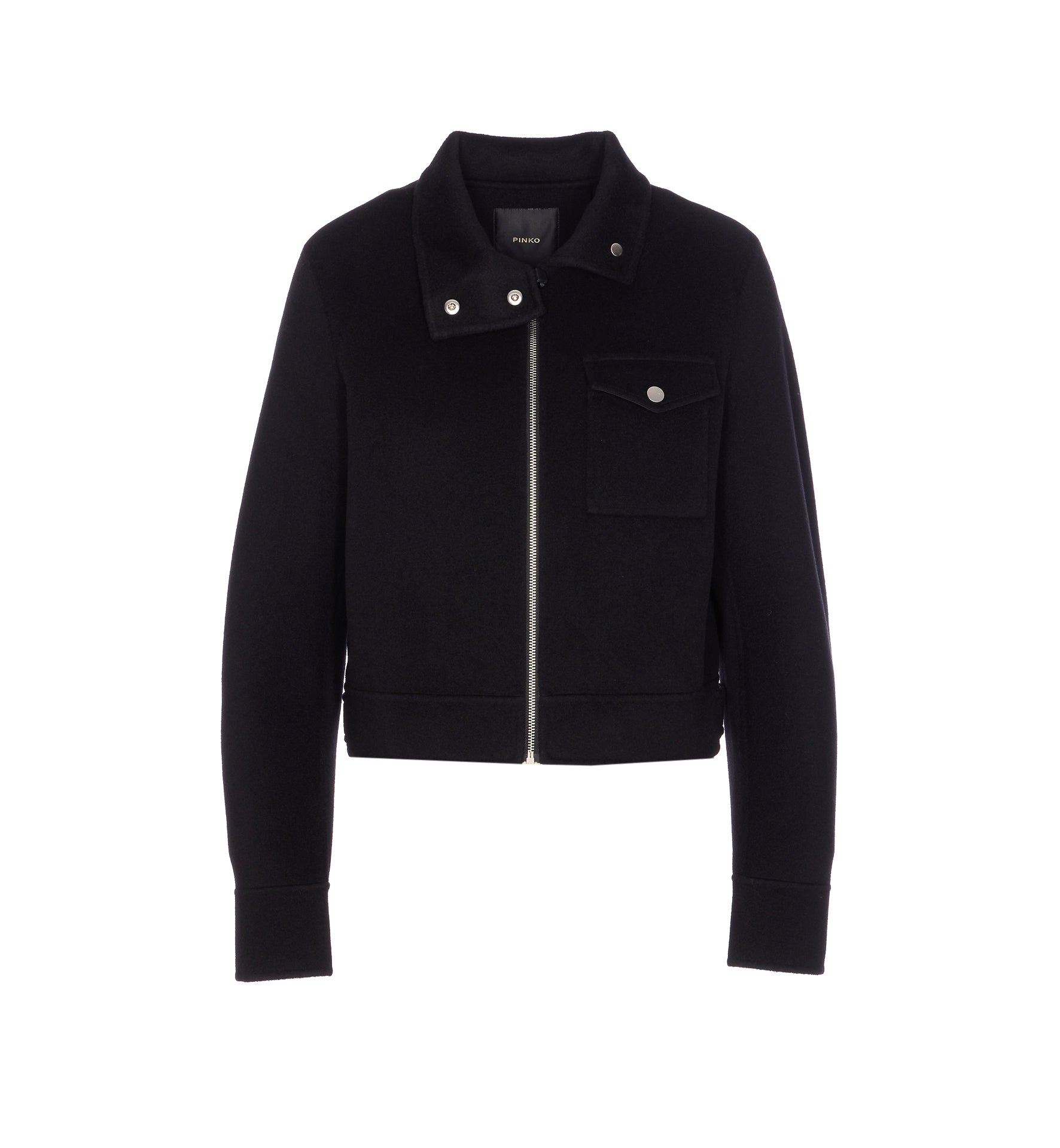 Pinko Coats Black Wool