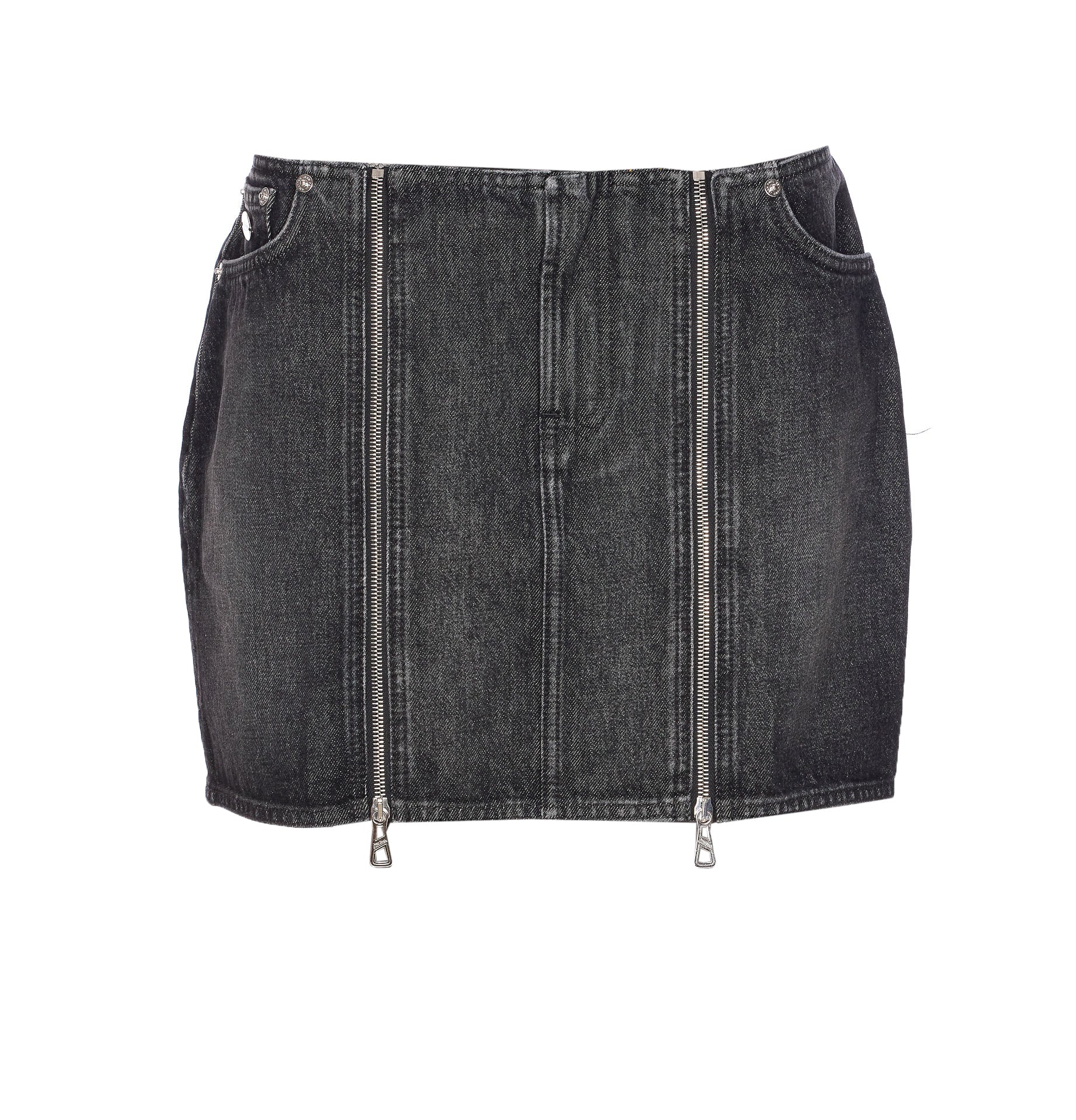 JEAN PAUL GAULTIER Skirts Grey Cotton
