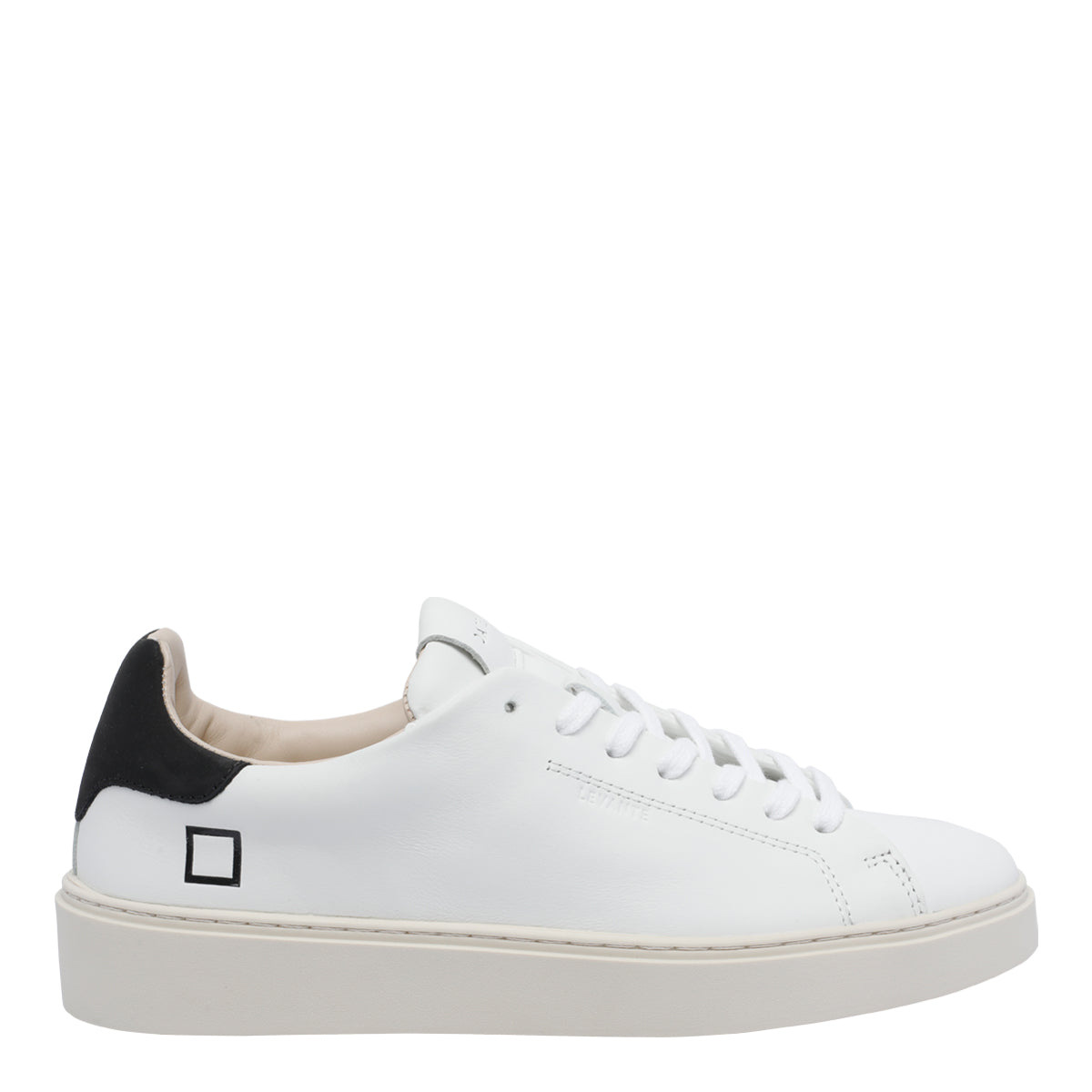 D.A.T.E. Sneakers White Calf Leather/rubber Sole