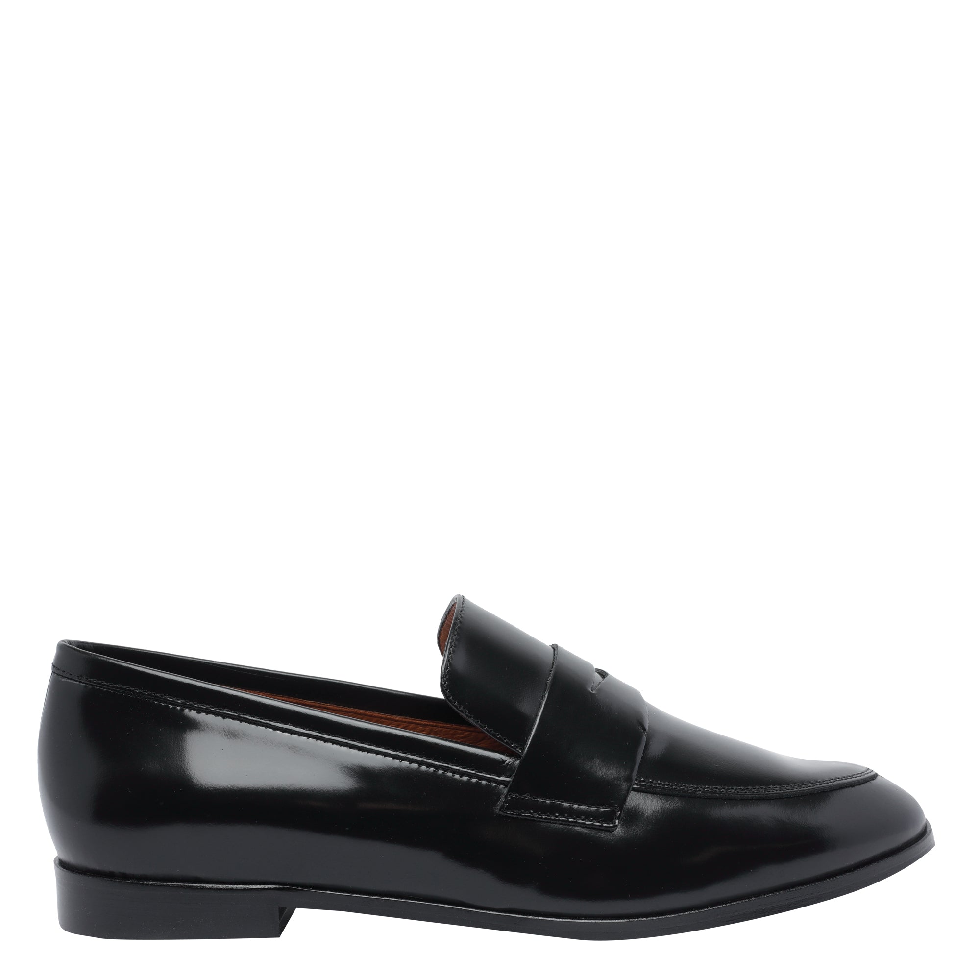 ANGEL ALARCON Flat shoes Black Calf Leather/rubber Sole