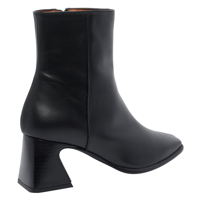 ANGEL ALARCON Boots Black Calf Leather/rubber Sole