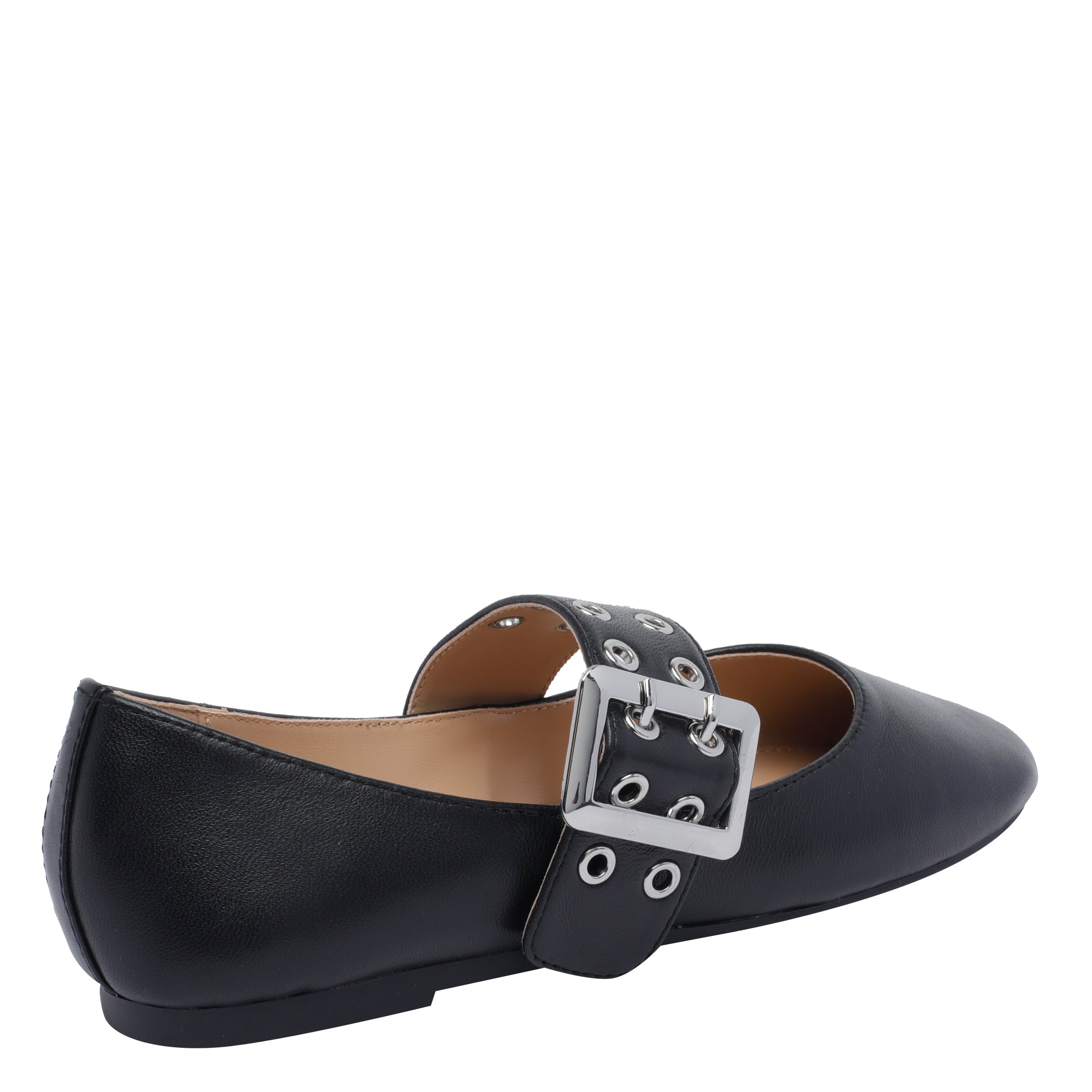 Steve Madden Flat shoes Black Calf Leather/rubber Sole