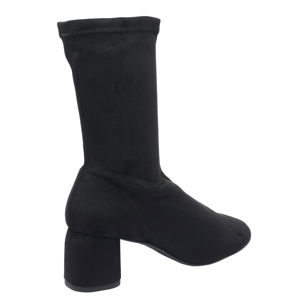 ANGEL ALARCON Boots Black Fabric/rubber Sole
