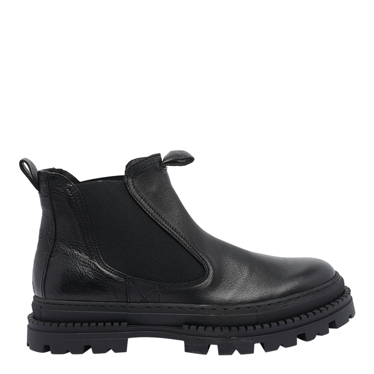 Pawelks Boots Black Calf Leather/rubber Sole
