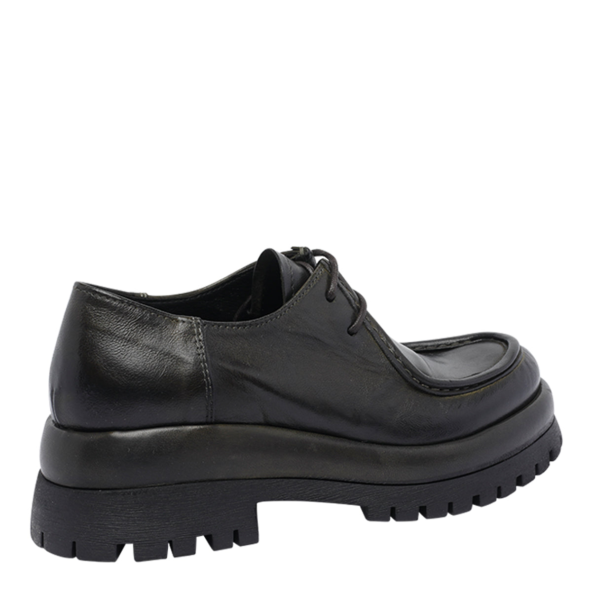 Pawelks Flat shoes Green Calf Leather/rubber Sole