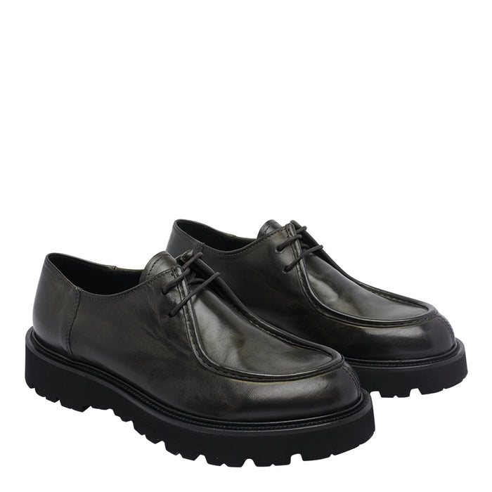 Pawelks Flat shoes Green Calf Leather/rubber Sole