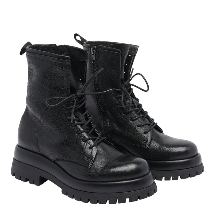 Pawelks Boots Black Calf Leather/rubber Sole