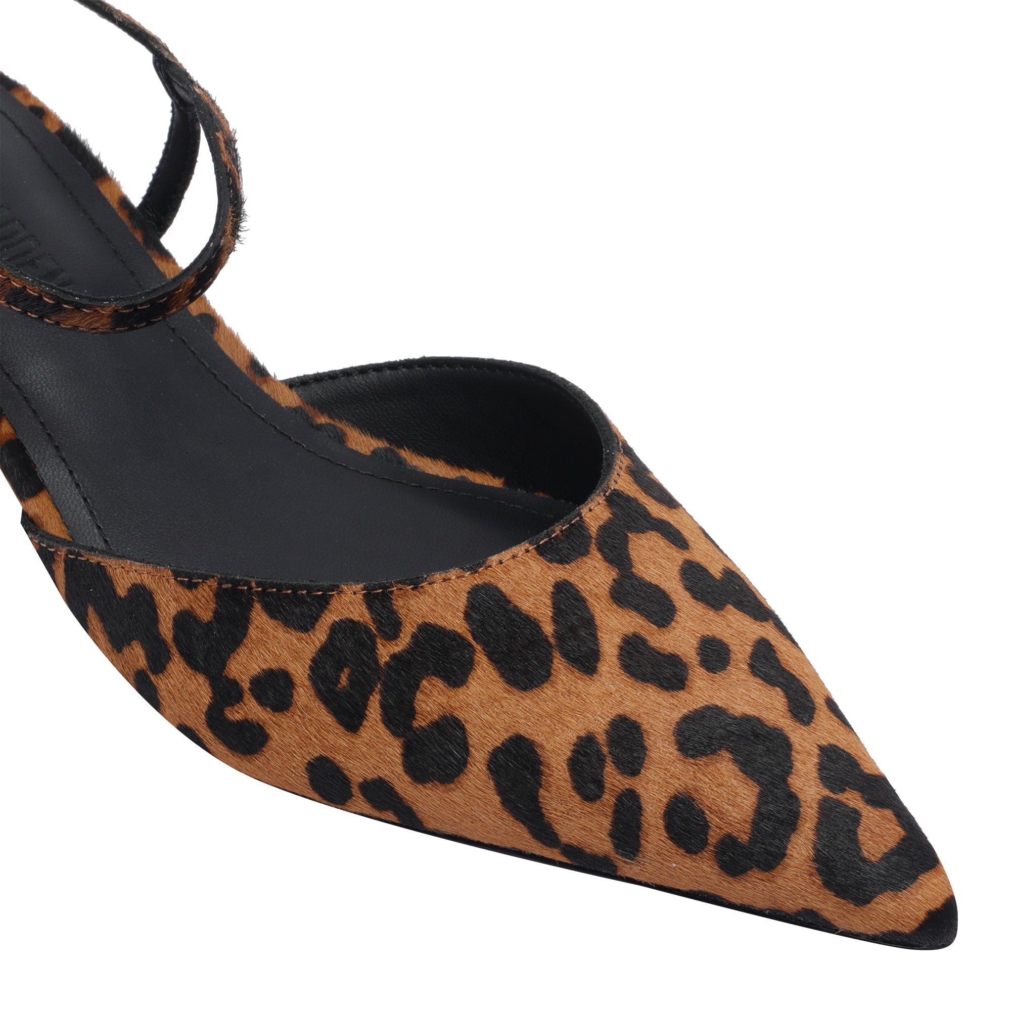 Steve Madden With Heel Brown Calf Hair Leather/rubber Sole