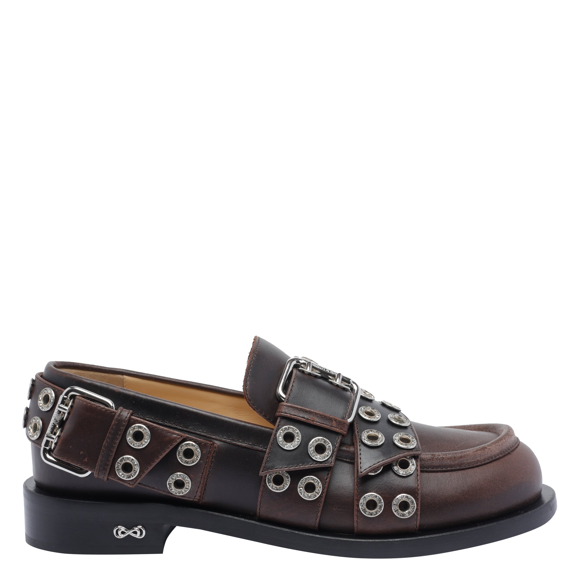 MACH & Flat shoes Brown Calf Leather/leather Sole