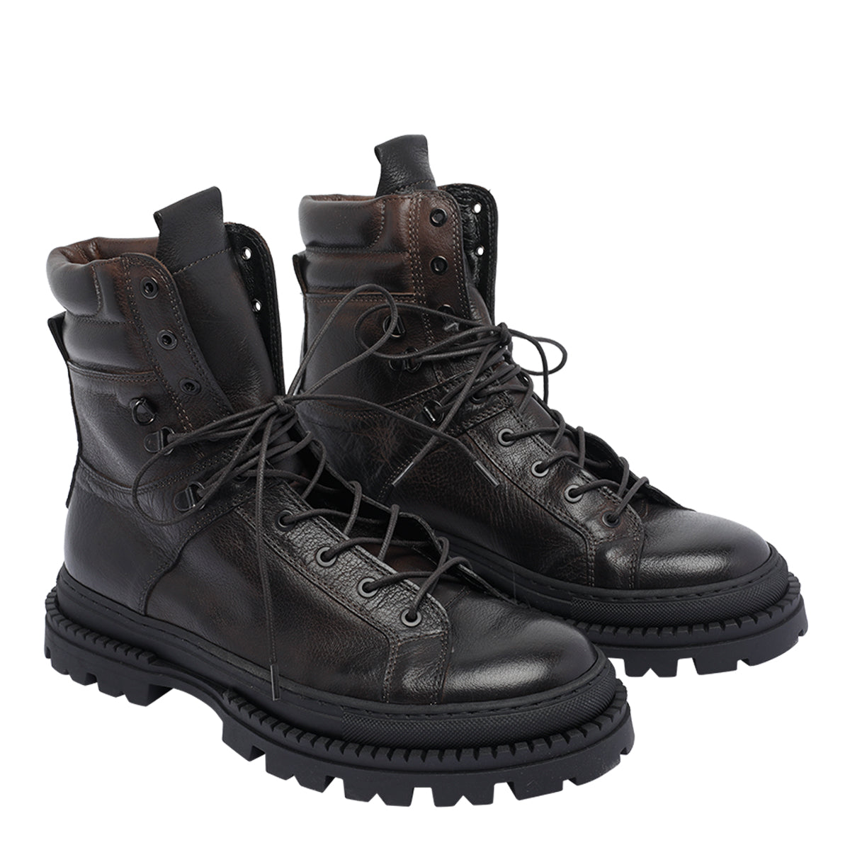 Pawelks Boots Brown Calf Leather/rubber Sole