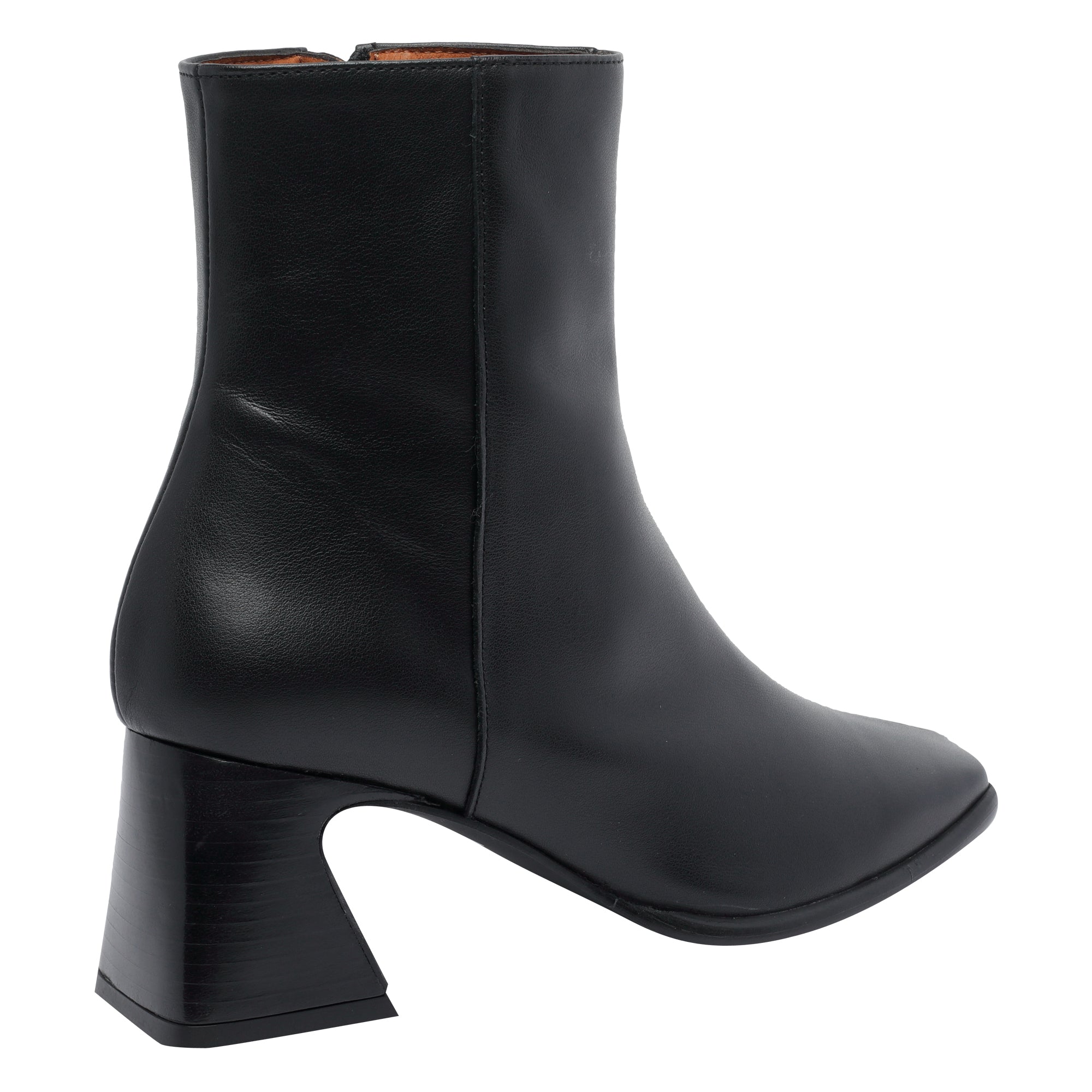 ANGEL ALARCON Boots Black Calf Leather/rubber Sole