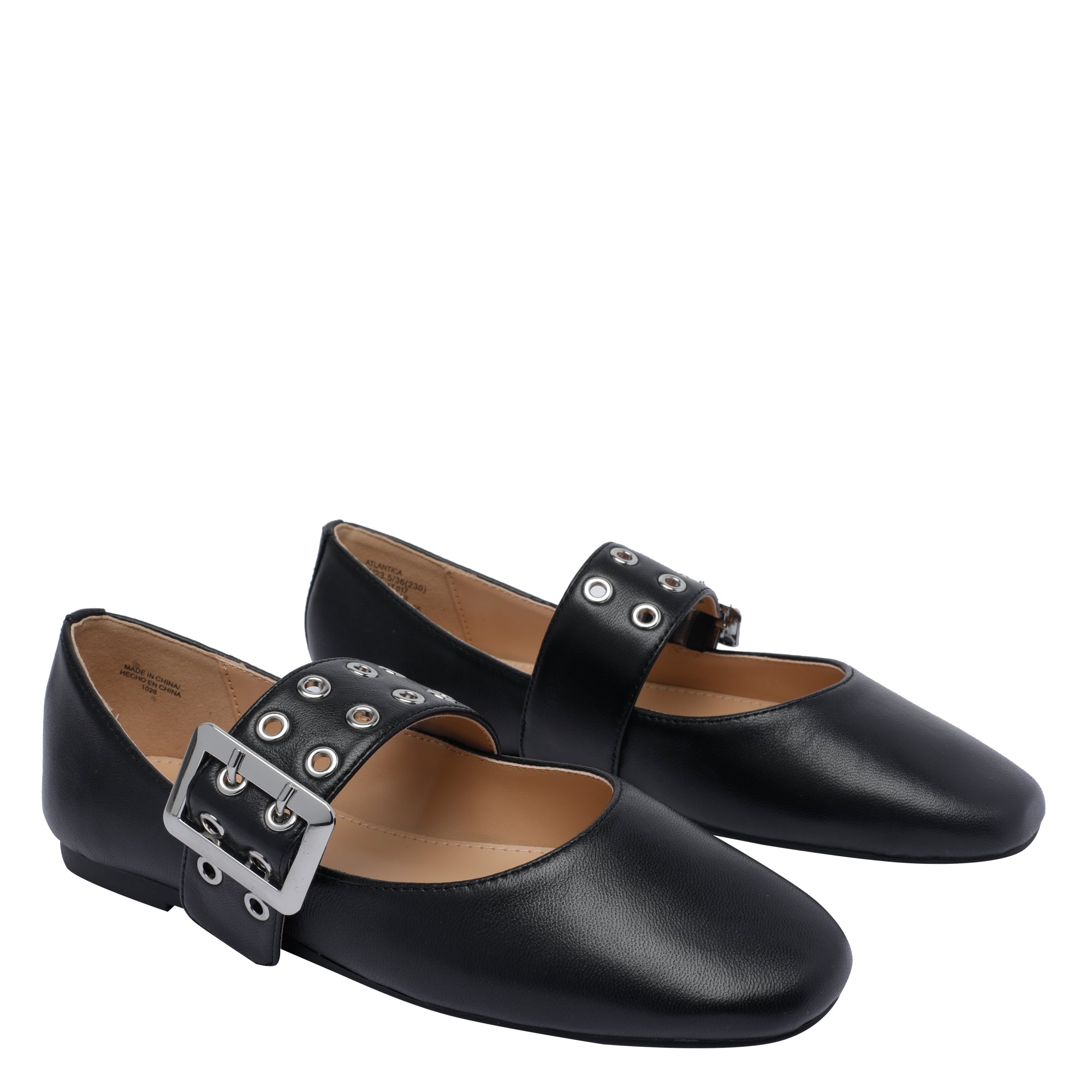 Steve Madden Flat shoes Black Calf Leather/rubber Sole