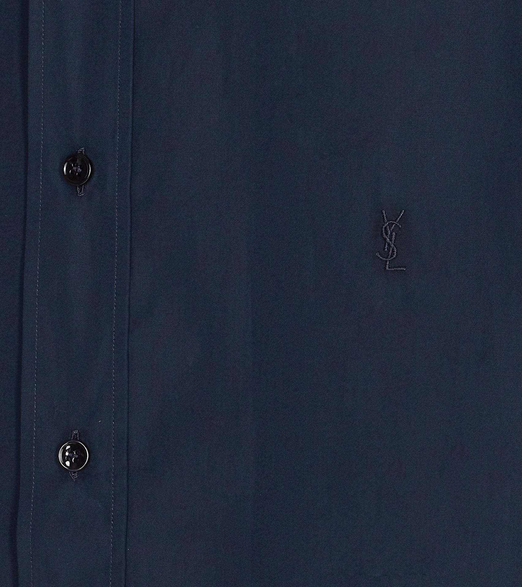 Saint Laurent Shirts Blue Cotton