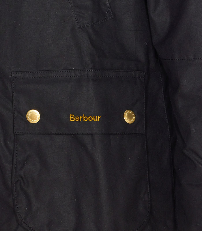 Barbour Jackets Black Waxed Cotton
