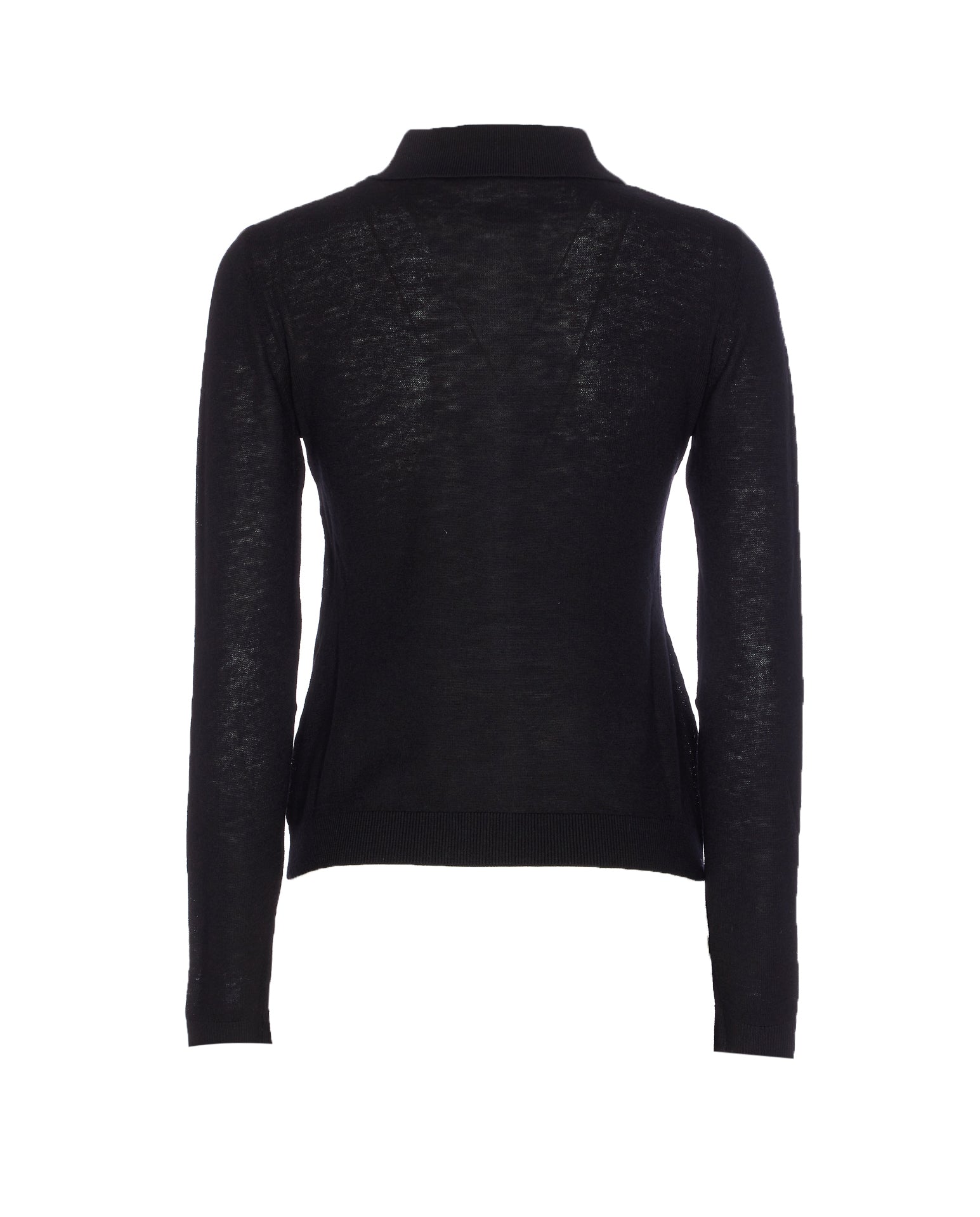 Elisabetta Franchi Sweaters Black Virgin Wool