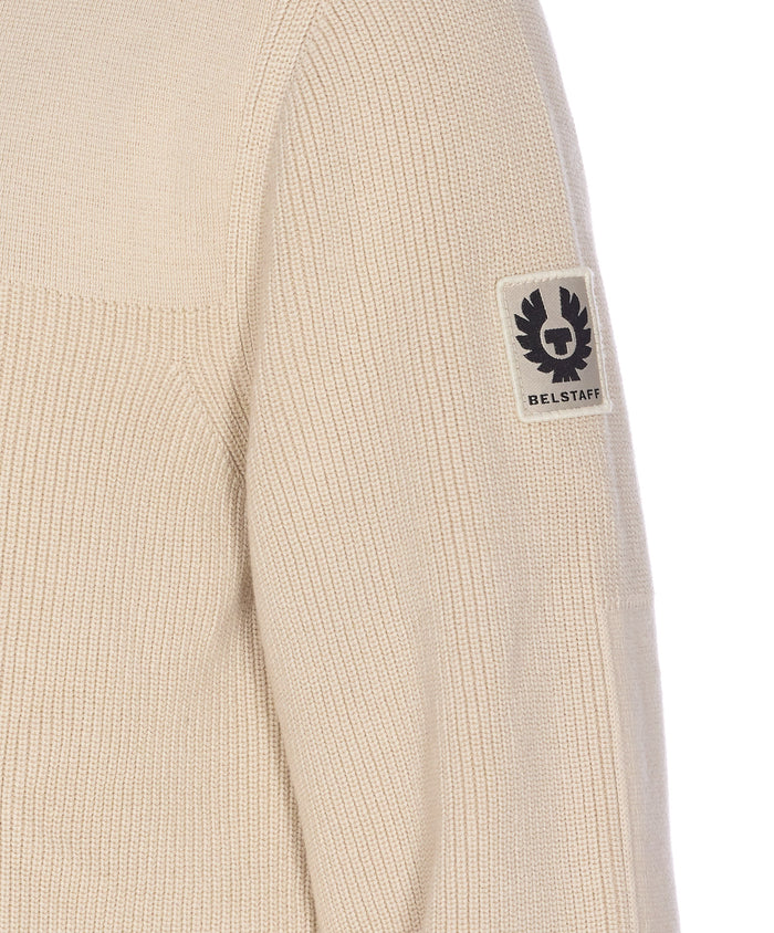 Belstaff Sweaters Beige Cotton