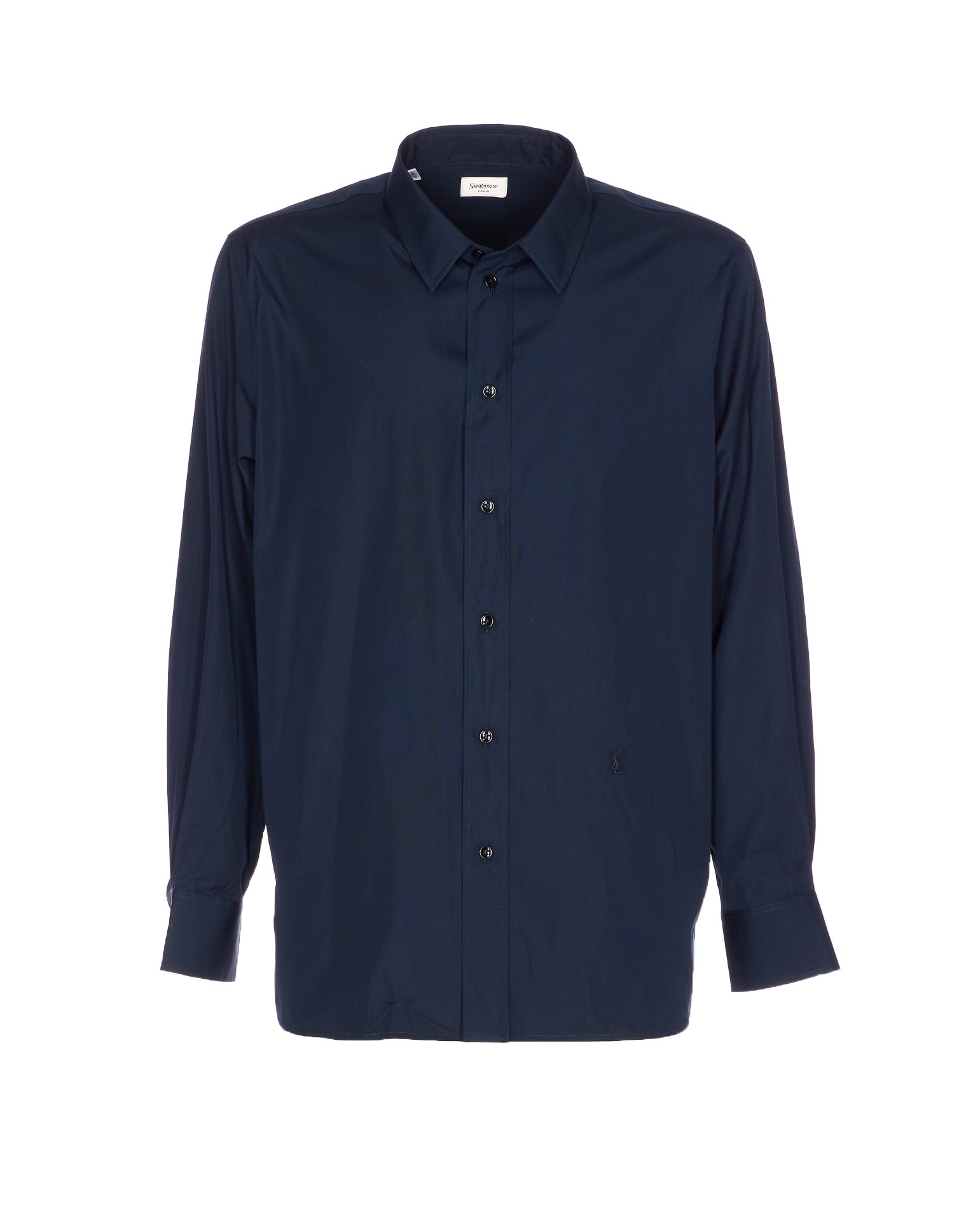 Saint Laurent Shirts Blue Cotton