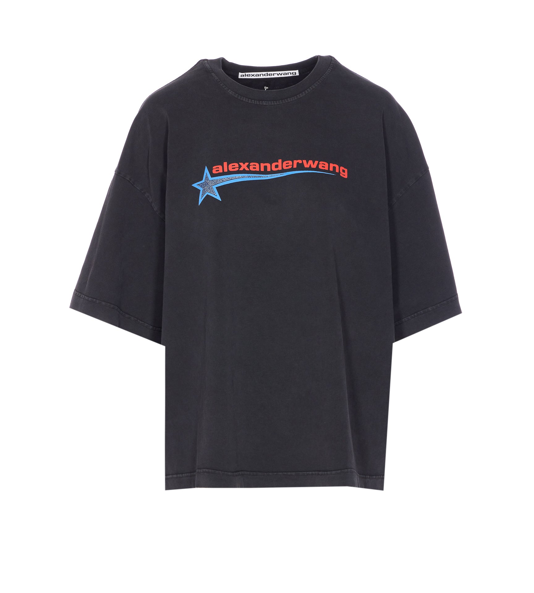 Alexander Wang T-Shirts And Polos Black Cotton