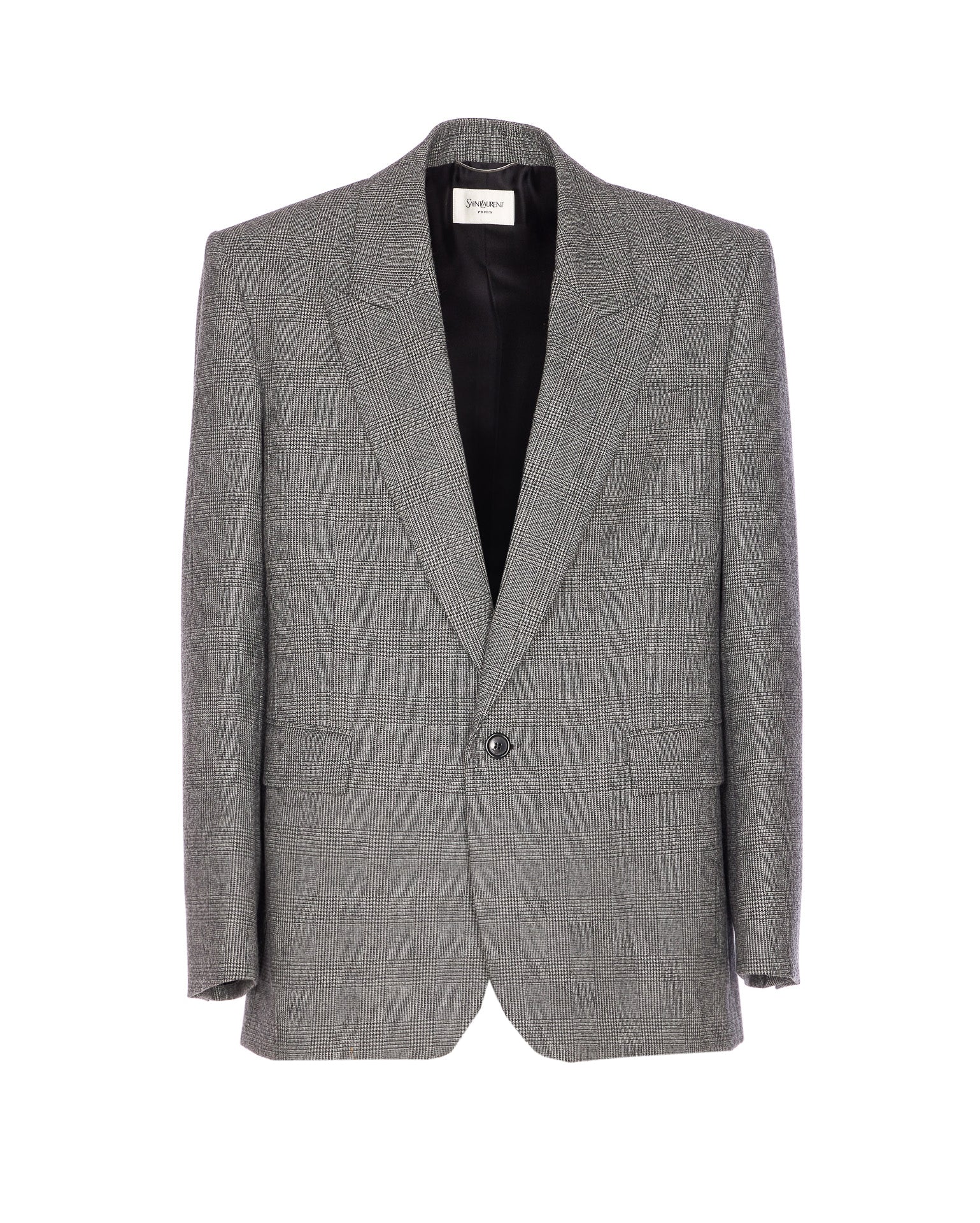 Saint Laurent Jackets Grey Wool