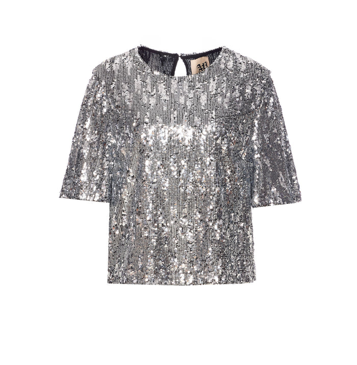 Aniye By Top Silver Polyester