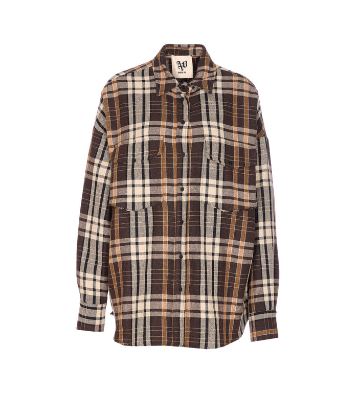 Aniye By Shirts Brown Cotton