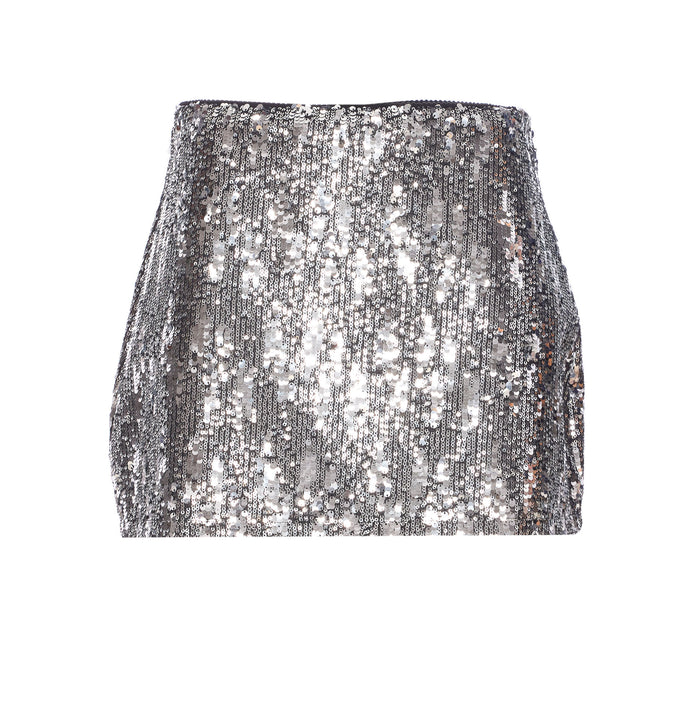 Aniye By Skirts Silver Polyester