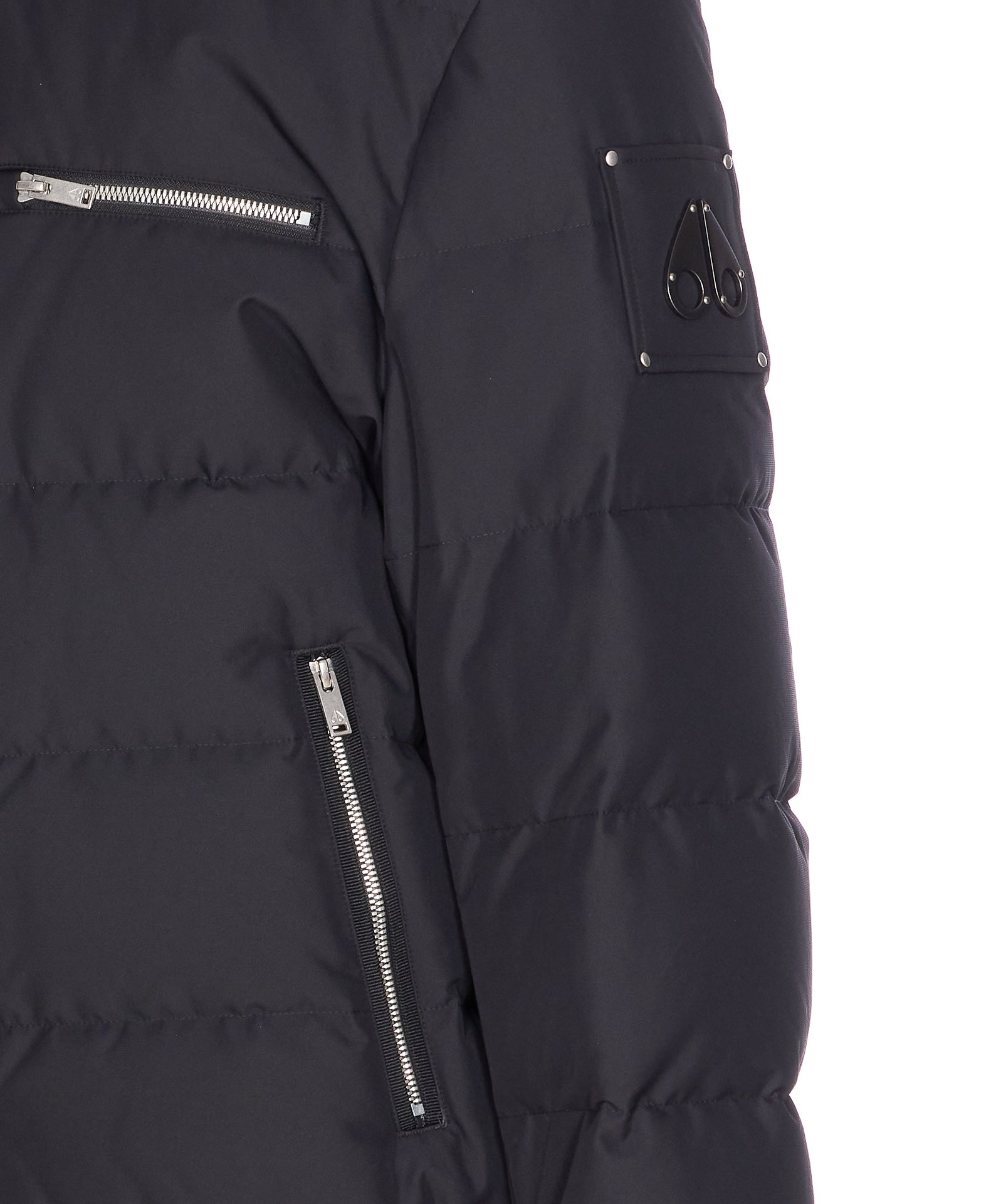 Moose Knuckles Coats Black Recycled Polyester