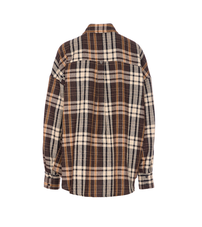 Aniye By Shirts Brown Cotton