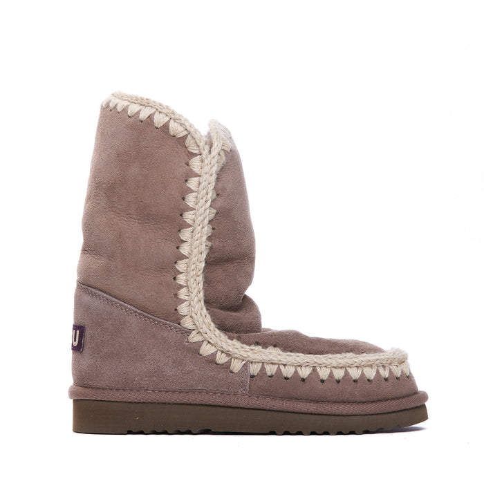 Mou Boots Grey Suede/ Rubber Sole