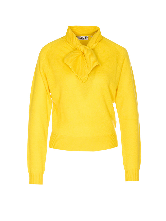 Essentiel Antwerp Sweaters Yellow Cashmere