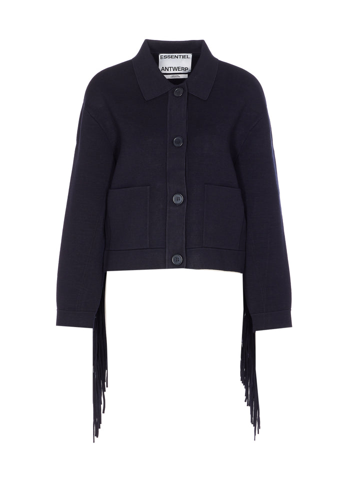 Essentiel Antwerp Jackets Blue Viscose