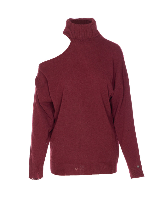 Aniye By Dresses Red Virgin Wool