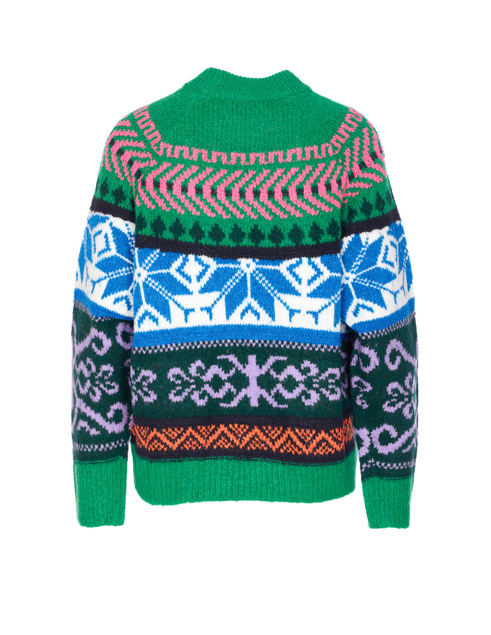 Essentiel Antwerp Sweaters Green Acrylic