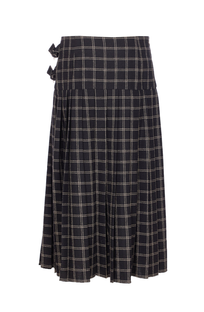 Aniye By Skirts Black Cotton