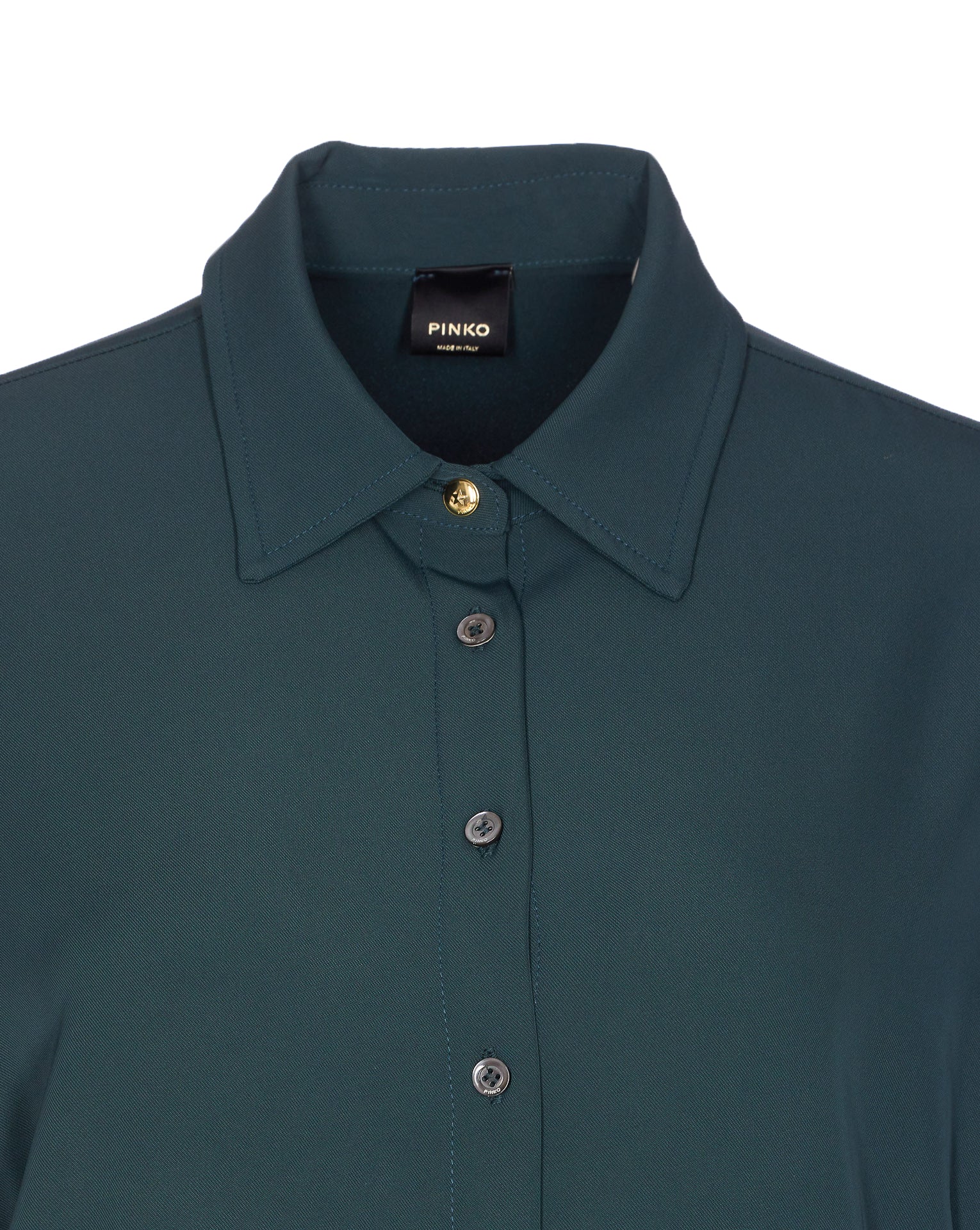 Pinko Dresses Green Polyester