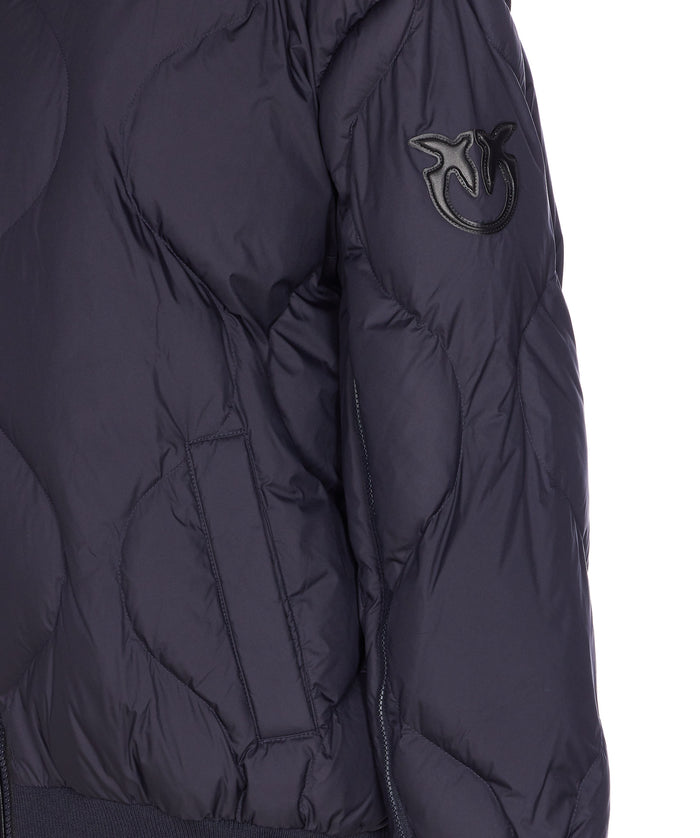 Pinko Coats Blue Polyester